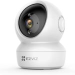מצלמת אבטחה פנורמית חכמה EZVIZ C6W ברזולוציית 2K+ ועדשת 4 ממ 4MP תמיכה בWiFi  נינגה פתרונות תקשורת  נינגה פתרונות תקשורת