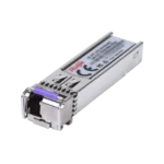 מודול טרנסיבר אופטי Ruijie תואם GE 1000BASELX דגם SFP LX20 בידי תקשורת ארוכה עד 20 קמ עם ניטור DDM תדר קליטה 1550nm ושידור 1310nm חיבור LC לסיב פשוט SMF  נינגה פתרונות תקשורת  נינגה פתרונות תקשורת